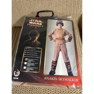 Star Wars Anakin Skywalker Child Costume With Mask Youth Size Small 3-4